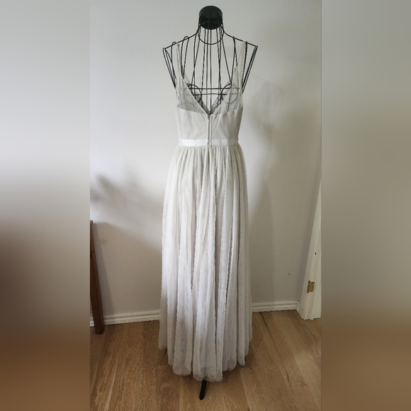 Bridesmaid dress size M dove grey tulle from Boutique 1861 - Picture 2 of 3